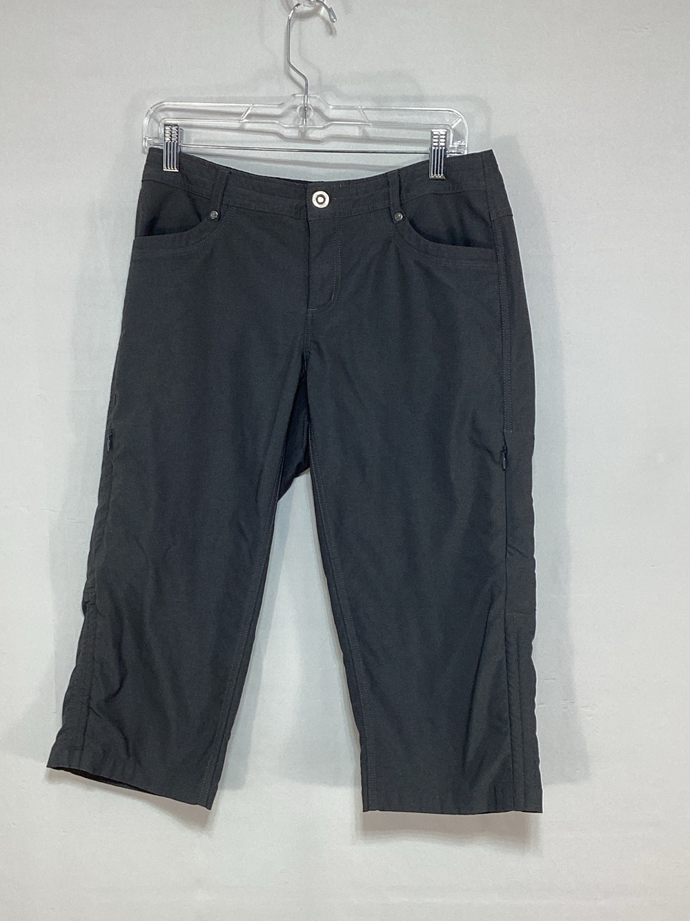 Kuhl Size 8 Gray Women's Crop Capris